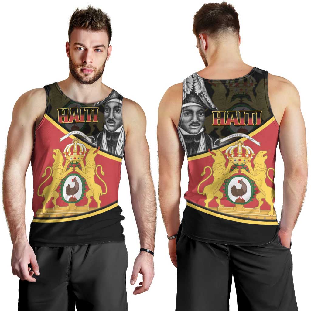 First Empire Of Haiti 1804-1806 Men Tank Top Jean-Jacques Dessalines Liberte ou la Mort!