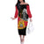 First Empire Of Haiti 1804-1806 Off The Shoulder Long Sleeve Dress Jean-Jacques Dessalines Liberte ou la Mort!