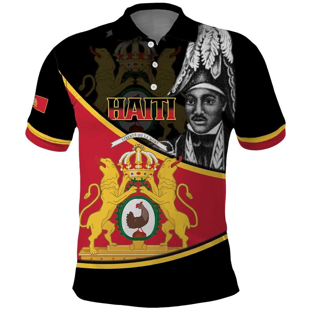 First Empire Of Haiti 1804-1806 Polo Shirt Jean-Jacques Dessalines Liberte ou la Mort!