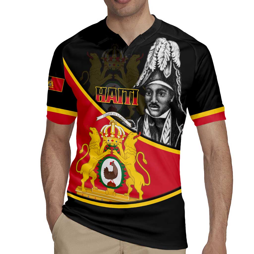 First Empire Of Haiti 1804-1806 Rugby Jersey Jean-Jacques Dessalines Liberte ou la Mort!