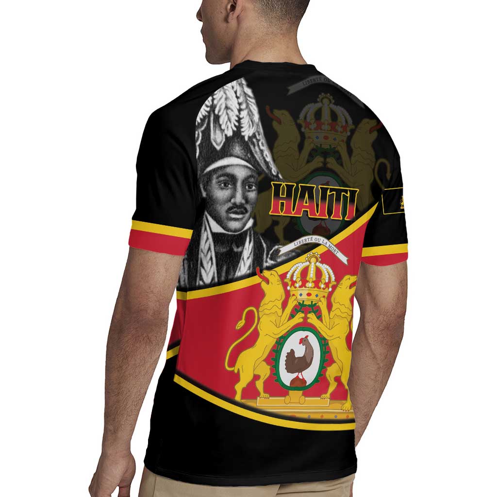 First Empire Of Haiti 1804-1806 Rugby Jersey Jean-Jacques Dessalines Liberte ou la Mort!