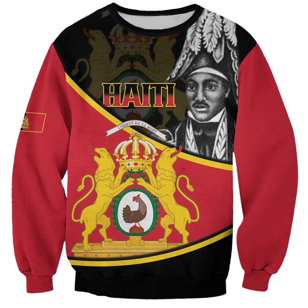 First Empire Of Haiti 1804-1806 Sweatshirt Jean-Jacques Dessalines Liberte ou la Mort!