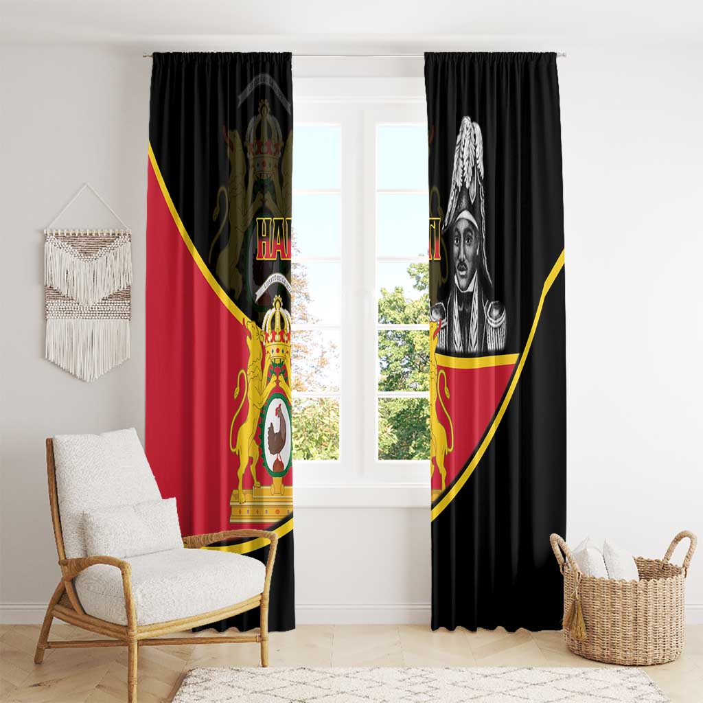 First Empire Of Haiti 1804-1806 Window Curtain Jean-Jacques Dessalines Liberte ou la Mort!