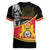 First Empire Of Haiti 1804-1806 Women V-Neck T-Shirt Jean-Jacques Dessalines Liberte ou la Mort!
