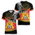 First Empire Of Haiti 1804-1806 Women V-Neck T-Shirt Jean-Jacques Dessalines Liberte ou la Mort!