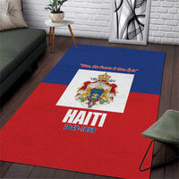 Second Empire of Haiti 1849-1859 Area Rug Anpi an Ayiti Flag Style