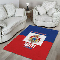 Second Empire of Haiti 1849-1859 Area Rug Anpi an Ayiti Flag Style