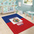 Second Empire of Haiti 1849-1859 Area Rug Anpi an Ayiti Flag Style