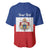 Personalised Second Empire of Haiti 1849-1859 Baseball Jersey Anpi an Ayiti Flag Style