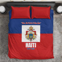 Second Empire of Haiti 1849-1859 Bedding Set Anpi an Ayiti Flag Style