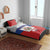 Second Empire of Haiti 1849-1859 Bedding Set Anpi an Ayiti Flag Style