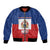 Personalised Second Empire of Haiti 1849-1859 Bomber Jacket Anpi an Ayiti Flag Style
