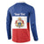 Personalised Second Empire of Haiti 1849-1859 Button Sweatshirt Anpi an Ayiti Flag Style