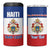 Personalised Second Empire of Haiti 1849-1859 4 in 1 Can Cooler Tumbler Anpi an Ayiti Flag Style