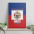 Second Empire of Haiti 1849-1859 Canvas Wall Art Anpi an Ayiti Flag Style