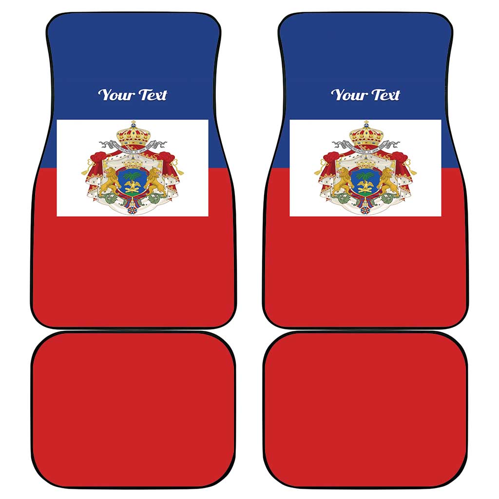 Second Empire of Haiti 1849-1859 Car Mats Anpi an Ayiti Flag Style