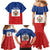 Personalised Second Empire of Haiti 1849-1859 Family Matching Mermaid Dress and Hawaiian Shirt Anpi an Ayiti Flag Style