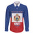 Personalised Second Empire of Haiti 1849-1859 Family Matching Short Sleeve Bodycon Dress and Hawaiian Shirt Anpi an Ayiti Flag Style