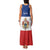 Personalised Second Empire of Haiti 1849-1859 Family Matching Tank Maxi Dress and Hawaiian Shirt Anpi an Ayiti Flag Style