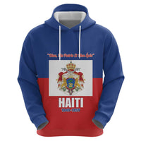 Personalised Second Empire of Haiti 1849-1859 Hoodie Anpi an Ayiti Flag Style