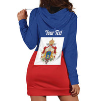 Personalised Second Empire of Haiti 1849-1859 Hoodie Dress Anpi an Ayiti Flag Style