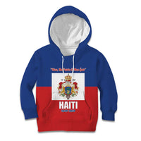 Personalised Second Empire of Haiti 1849-1859 Kid Hoodie Anpi an Ayiti Flag Style