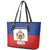 Second Empire of Haiti 1849-1859 Leather Tote Bag Anpi an Ayiti Flag Style