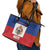 Second Empire of Haiti 1849-1859 Leather Tote Bag Anpi an Ayiti Flag Style