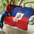 Second Empire of Haiti 1849-1859 Quilt Anpi an Ayiti Flag Style