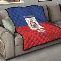 Second Empire of Haiti 1849-1859 Quilt Anpi an Ayiti Flag Style
