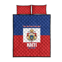 Second Empire of Haiti 1849-1859 Quilt Bed Set Anpi an Ayiti Flag Style