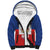 Personalised Second Empire of Haiti 1849-1859 Sherpa Hoodie Anpi an Ayiti Flag Style