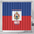 Second Empire of Haiti 1849-1859 Shower Curtain Anpi an Ayiti Flag Style