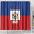 Second Empire of Haiti 1849-1859 Shower Curtain Anpi an Ayiti Flag Style