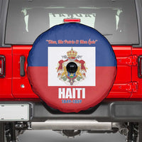 Second Empire of Haiti 1849-1859 Spare Tire Cover Anpi an Ayiti Flag Style