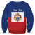 Personalised Second Empire of Haiti 1849-1859 Sweatshirt Anpi an Ayiti Flag Style