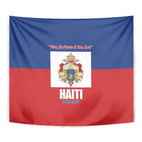 Second Empire of Haiti 1849-1859 Tapestry Anpi an Ayiti Flag Style