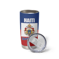 Personalised Second Empire of Haiti 1849-1859 Tumbler Cup Anpi an Ayiti Flag Style