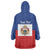 Personalised Second Empire of Haiti 1849-1859 Wearable Blanket Hoodie Anpi an Ayiti Flag Style