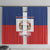 Second Empire of Haiti 1849-1859 Window Curtain Anpi an Ayiti Flag Style