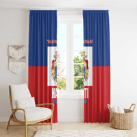 Second Empire of Haiti 1849-1859 Window Curtain Anpi an Ayiti Flag Style