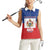 Personalised Second Empire of Haiti 1849-1859 Women Sleeveless Polo Shirt Anpi an Ayiti Flag Style