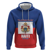 Personalised Second Empire of Haiti 1849-1859 Zip Hoodie Anpi an Ayiti Flag Style