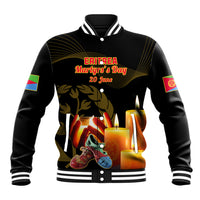 20 June Eritrea Martyrs Day Baseball Jacket Glory To Our Martyrs - Wonder Print Shop