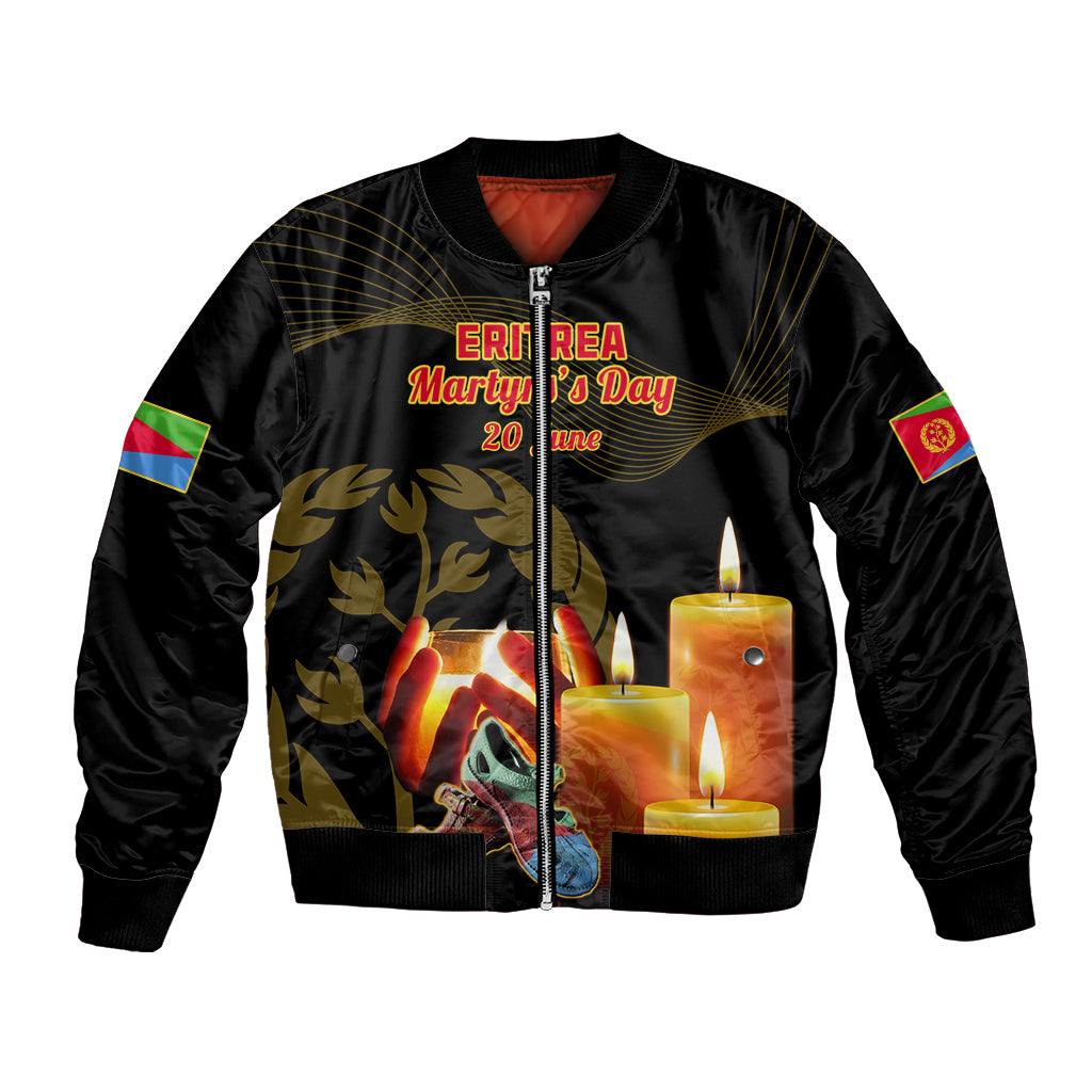 20 June Eritrea Martyrs Day Bomber Jacket Glory To Our Martyrs - Wonder Print Shop