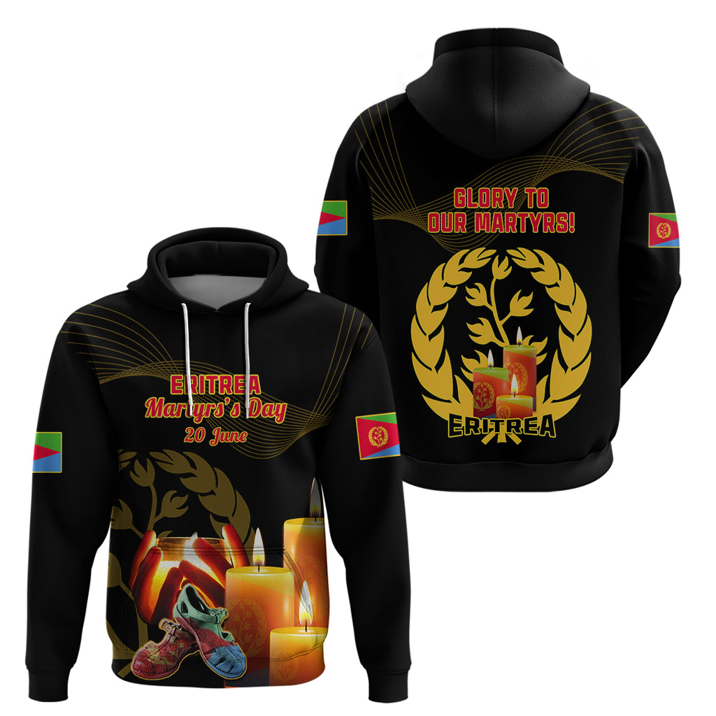 20 June Eritrea Martyrs Day Hoodie Glory To Our Martyrs - Wonder Print Shop