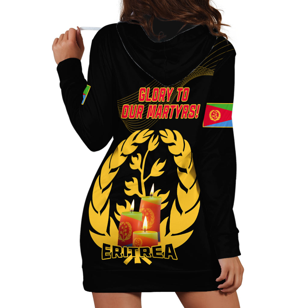 20 June Eritrea Martyrs Day Hoodie Dress Glory To Our Martyrs - Wonder Print Shop