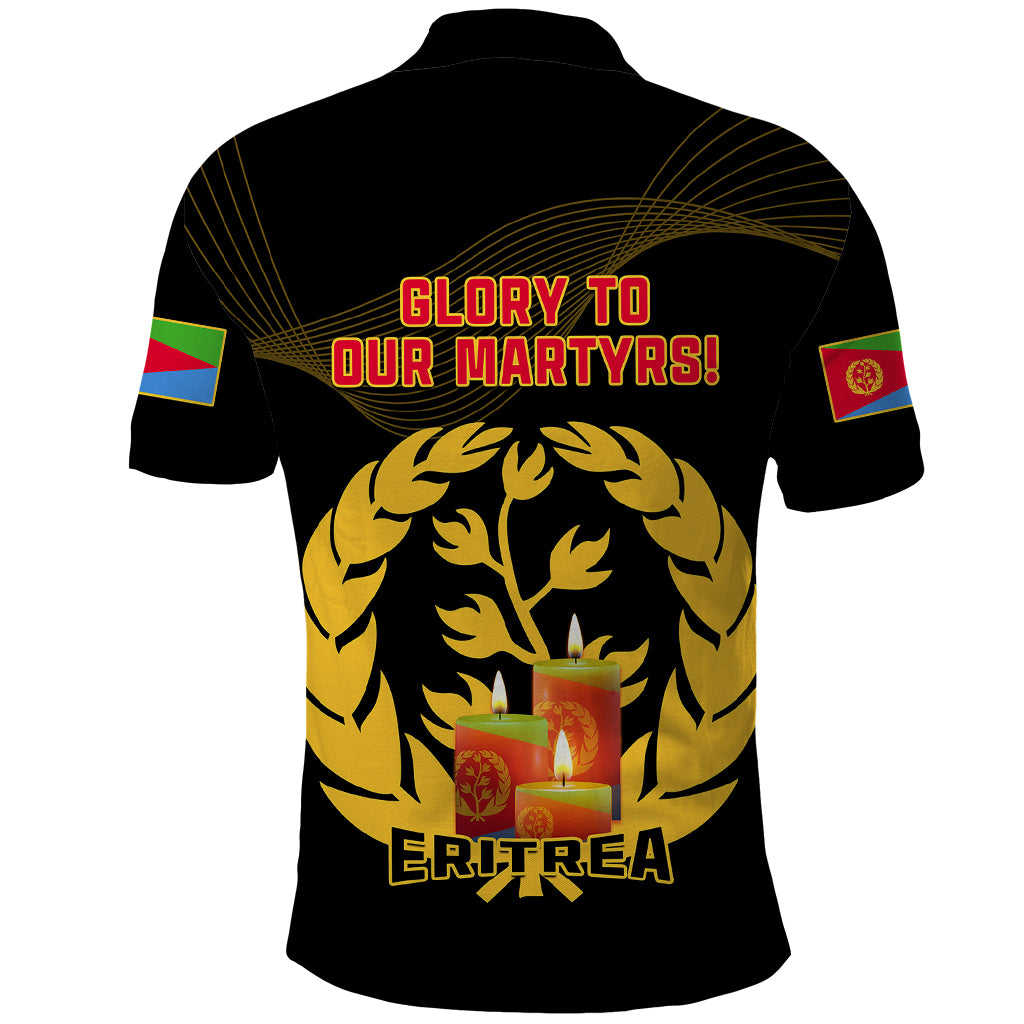 20 June Eritrea Martyrs Day Polo Shirt Glory To Our Martyrs - Wonder Print Shop