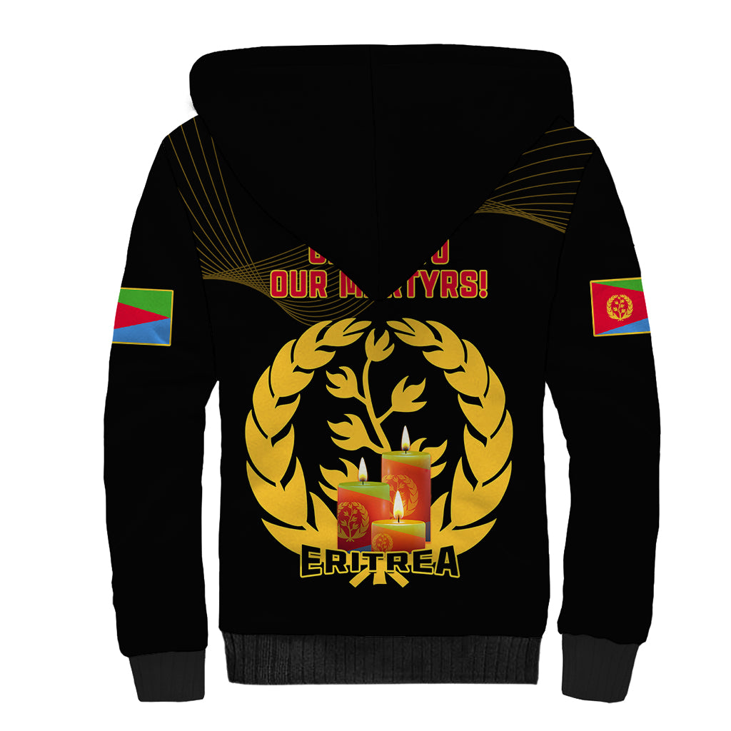 20 June Eritrea Martyrs Day Sherpa Hoodie Glory To Our Martyrs - Wonder Print Shop