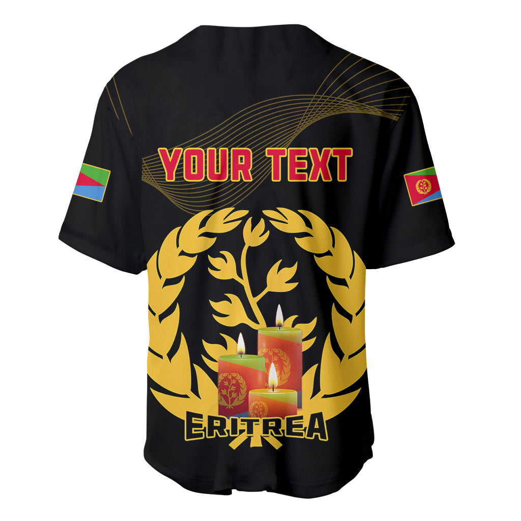 Personalised 20 June Eritrea Martyrs Day Baseball Jersey Glory To Our Martyrs - Wonder Print Shop